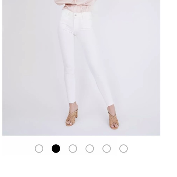 Paige Hoxton ankle jeans with Joxxi pockets in light Ecru - Picture 12 of 12